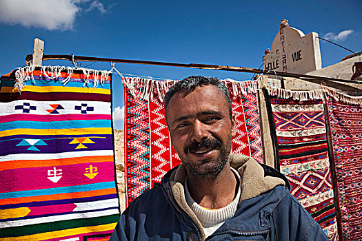 突尼斯,区域,图汕,地毯,商业