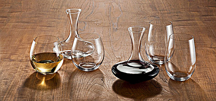 红色,白色,葡萄酒,玻璃器具,玻璃杯