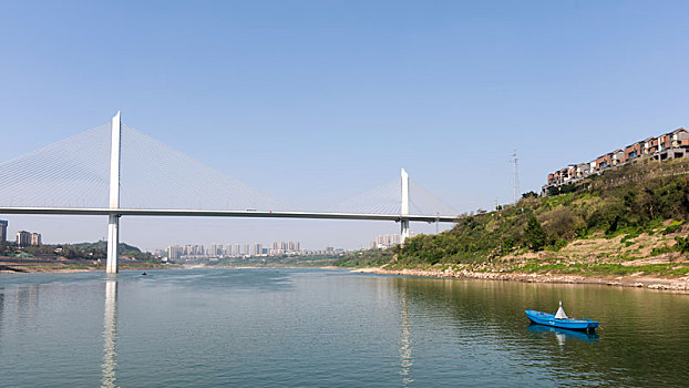重庆,沙坪坝区,嘉陵江大桥