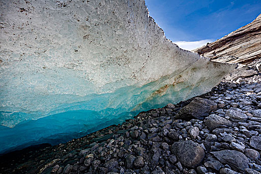 冰河,口鼻部,一个,最大,奥地利,迅速,基岩,冰碛,东方,提洛尔