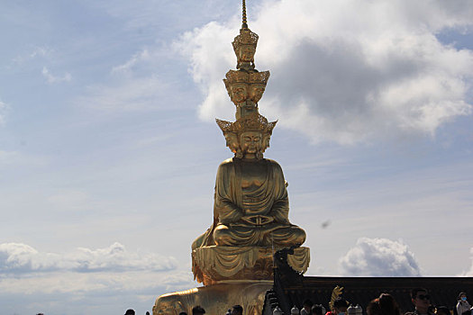 峨眉山,金顶