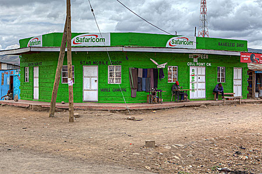特色,小,商店,乡村道路,内罗毕,肯尼亚,东非,非洲