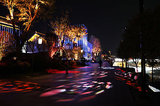 遂宁仁里夜景