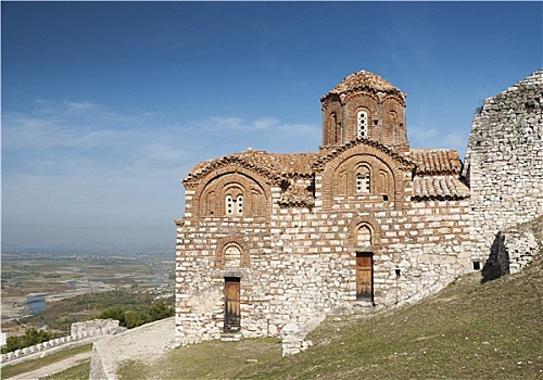 老,教堂,培拉特,阿尔巴尼亚