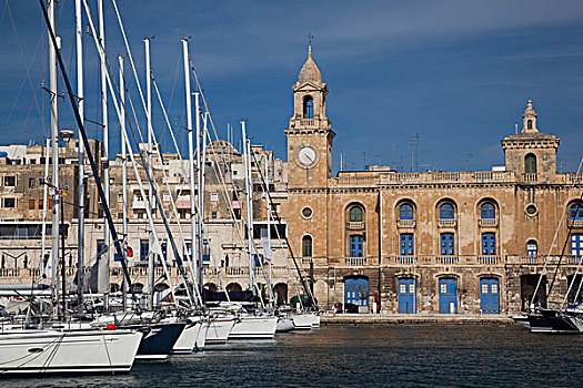 马耳他,瓦莱塔市,码头,水岸