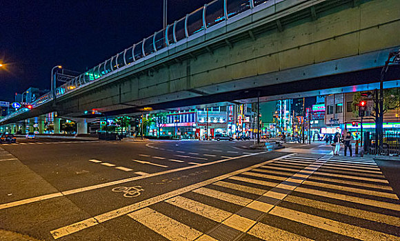 大阪夜间