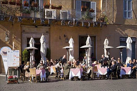 餐馆,纳佛那广场,罗马,意大利,欧洲