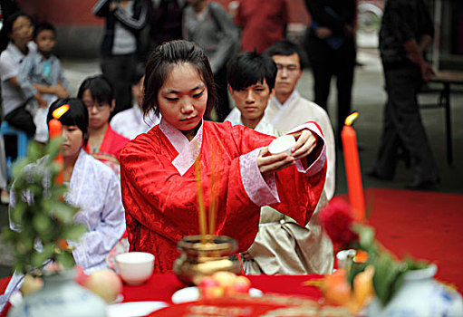 东岳庙中秋祭祀