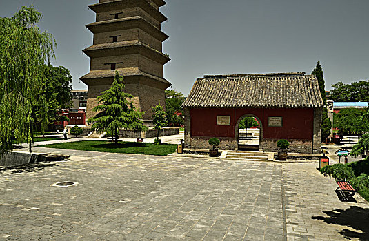 河北省石家庄市正定县开元寺