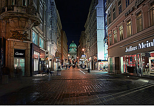 购物区,维也纳,奥地利
