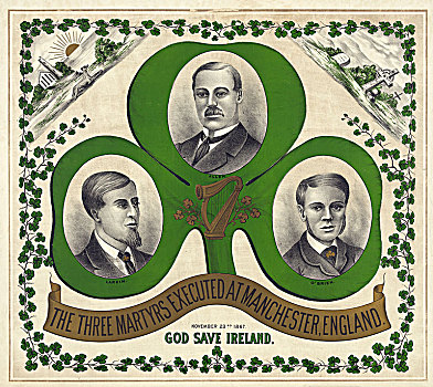 三个,曼彻斯特,英格兰,神,爱尔兰,1893年