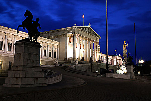国会大厦,维也纳,奥地利,欧洲