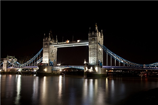 伦敦桥,夜晚