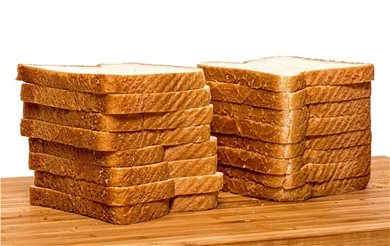 切片,小麦面包