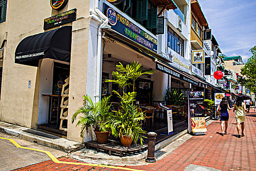 新加坡美食街