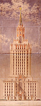 摩天大楼,酒店,20世纪40年代,艺术家
