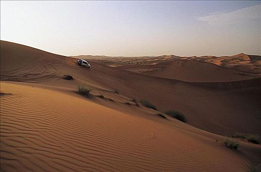 吉普车,迪拜,酋长国,阿拉伯半岛,中东,探险,假日