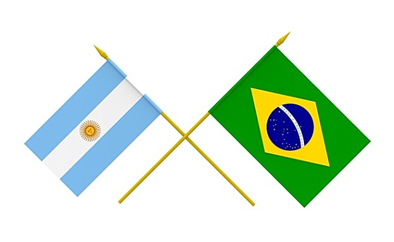 旗帜,巴西,阿根廷