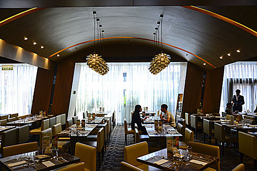 8度海逸酒店地下的8度餐厅,香港九龙土瓜湾