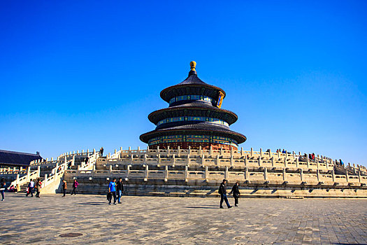 北京,天坛,祭坛,祭祀,古建筑,汉白玉,祈年殿,阳光,东方元素,厚重,历史