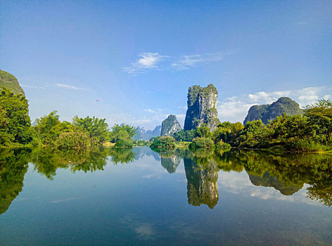 广西桂林山水景色