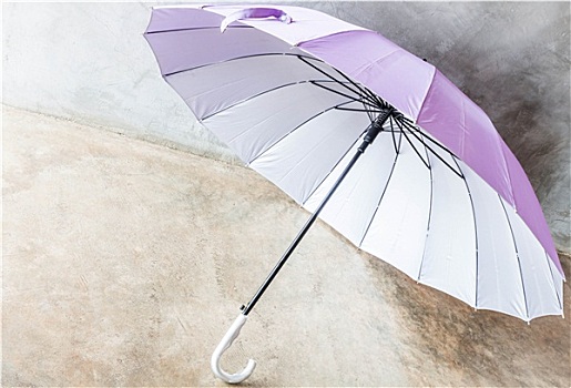 紫色,银,青铜,紫外线,防护,伞,地面
