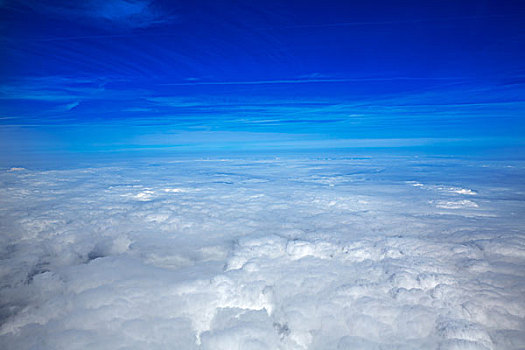云海,天空,飞机,风景