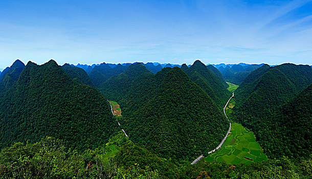 贵州茂兰喀斯特地貌