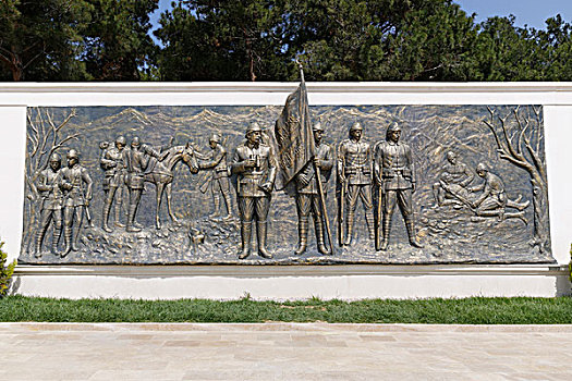 战争纪念碑,战斗,半岛,色雷斯,区域,土耳其,亚洲