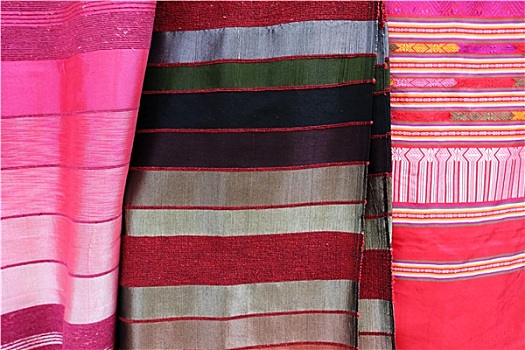 传统,摩洛哥,纺织品