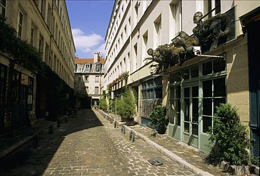 巴黎,通道,翠绿