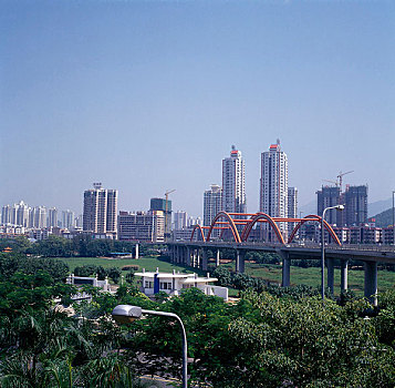 广东深圳市世纪大桥