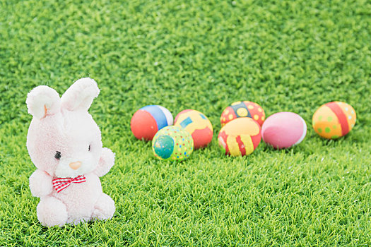 复活节兔子,玩具,复活节彩蛋