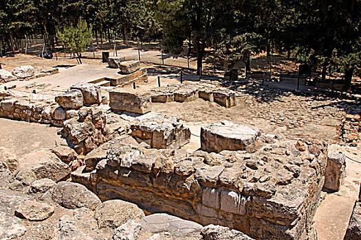 克诺索斯,考古,挖掘,场所,伊拉克利翁,克里特岛,希腊,欧洲