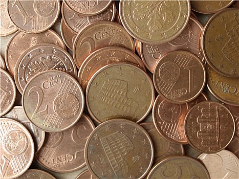 欧元硬币,背景