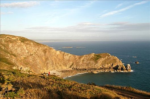 法国,诺曼底,风景,海边