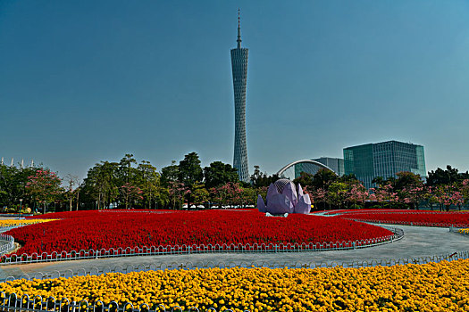 广州塔,城市景观