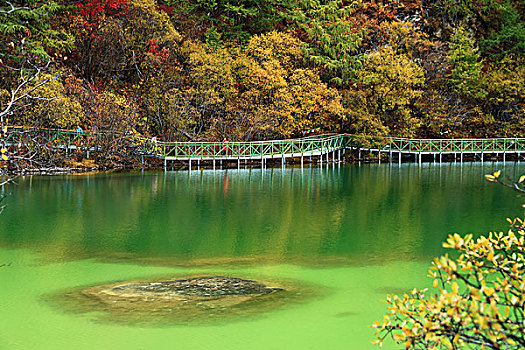 四川亚丁风景区珍珠海