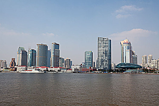 上海北外滩的城市风光