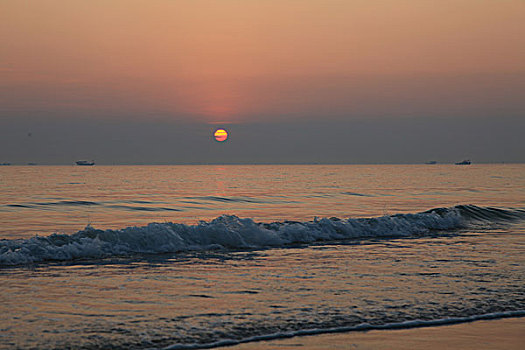 海岸日落