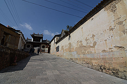 云南省建水县著名景点团山村