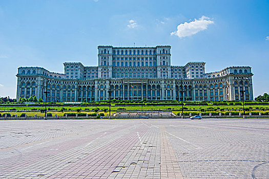 宫殿,议会,布加勒斯特,罗马尼亚,欧洲