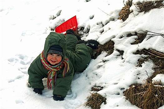 年幼,雪