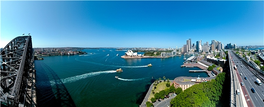 港口,悉尼,天际线