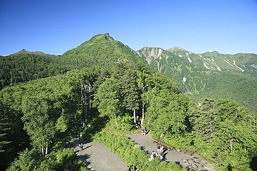 山,索道,车站