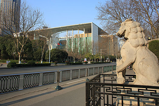 南京长江路街景