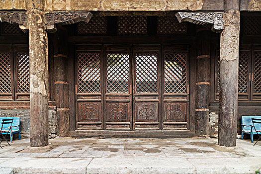 智珠寺正殿后门