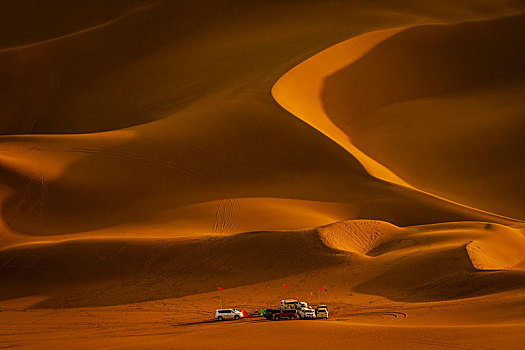 沙漠,中国,库木塔格