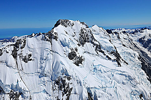 尖塔,库克山国家公园,南阿尔卑斯山,坎特伯雷,南岛,新西兰