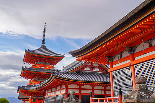 清水寺,佛教寺庙,京都,日本